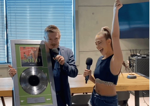 Podwójna platyna dla Blanki za singiel "Solo"