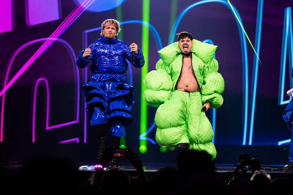 BABY LASAGNA i Käärijä wystąpili na Eurowizji 2025.